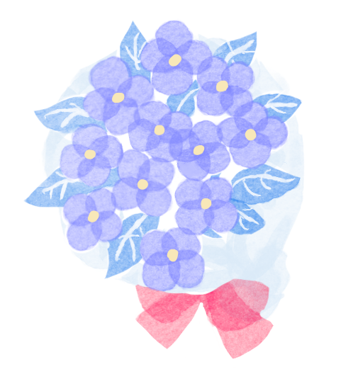 ブーケのイラスト