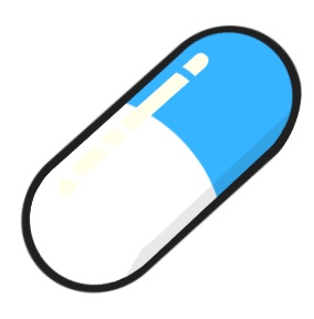 カプセル剤のイラスト